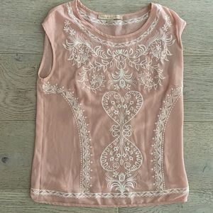 5for$40 Anthropologie Embroidered Top